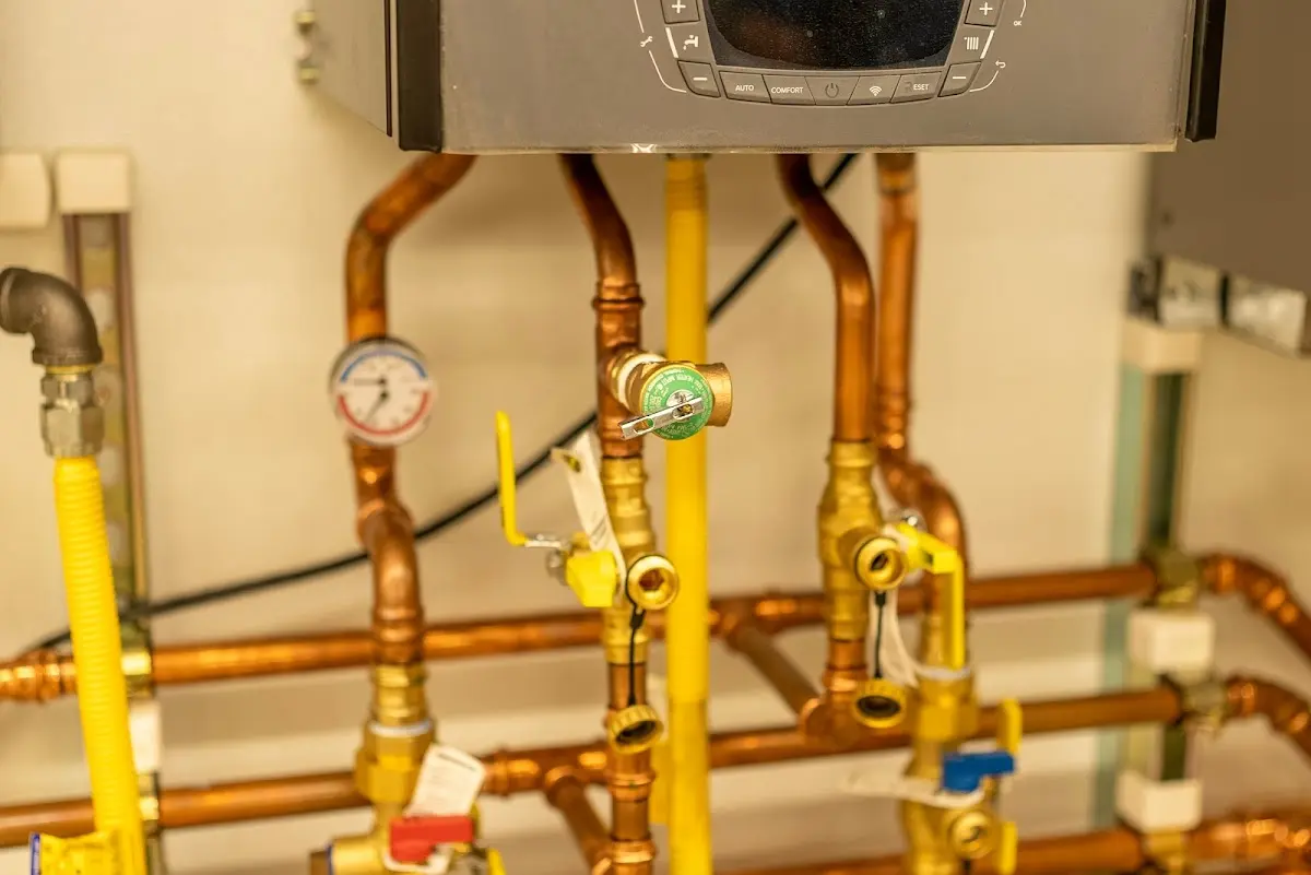 Licensed technician providing Backflow Prevention for a homeowner in Benton